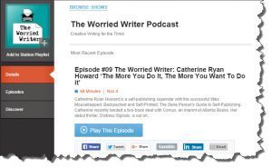 The Worried Writer podcast