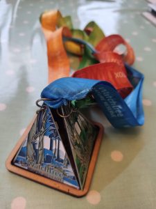 My 2021 Watchtree 5k Series medals