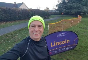 Pictured at Lincoln parkrun